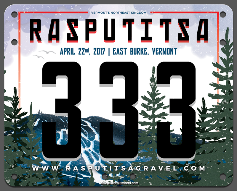 Rasputitsa Gravel Race 2017 - Bib Number