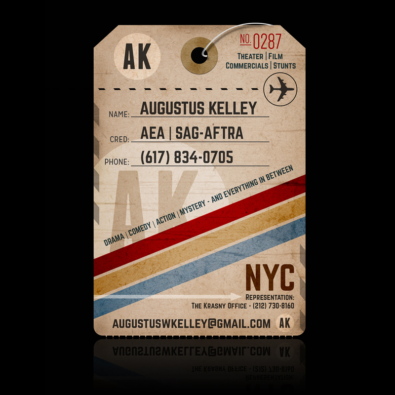 Augustus Kelly, AEA | SAG-AFTRA Resume