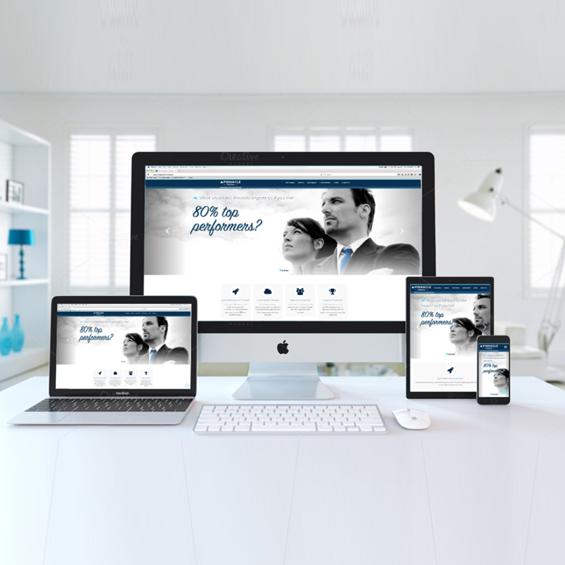 Pinnacle Solutions Desktop and Mobile Experiences