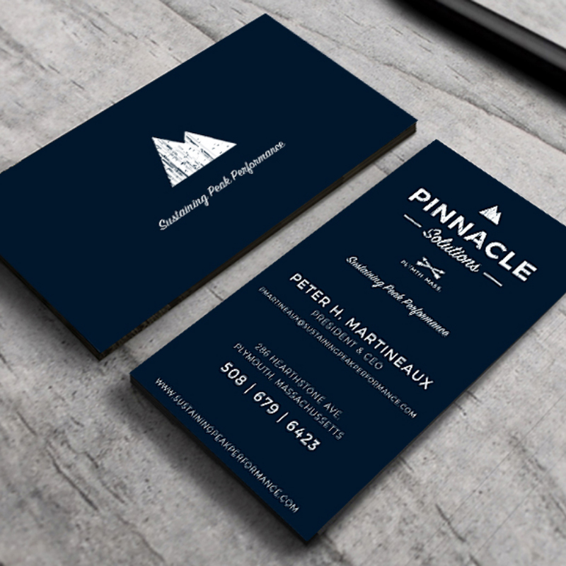 Pinnacle Solutions Business Cards